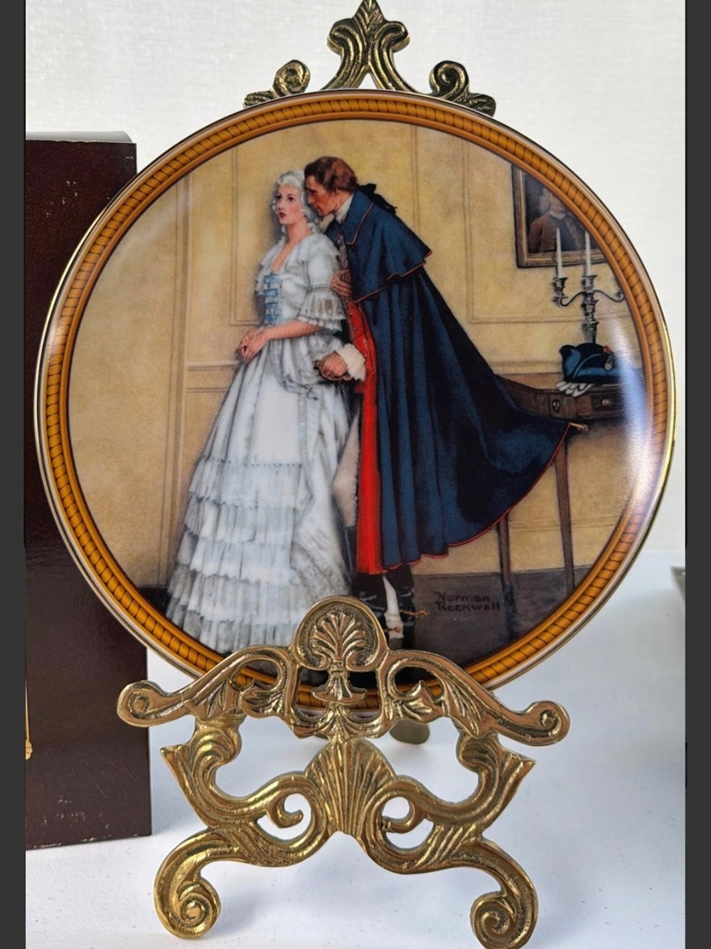Two Edwin M. Knowles Collector Plates